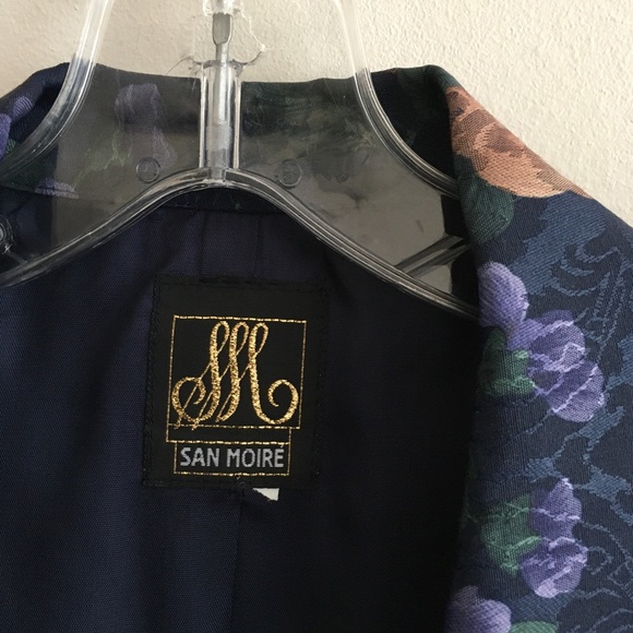San Moire Vintage Floral Jacket - Picture 2 of 8
